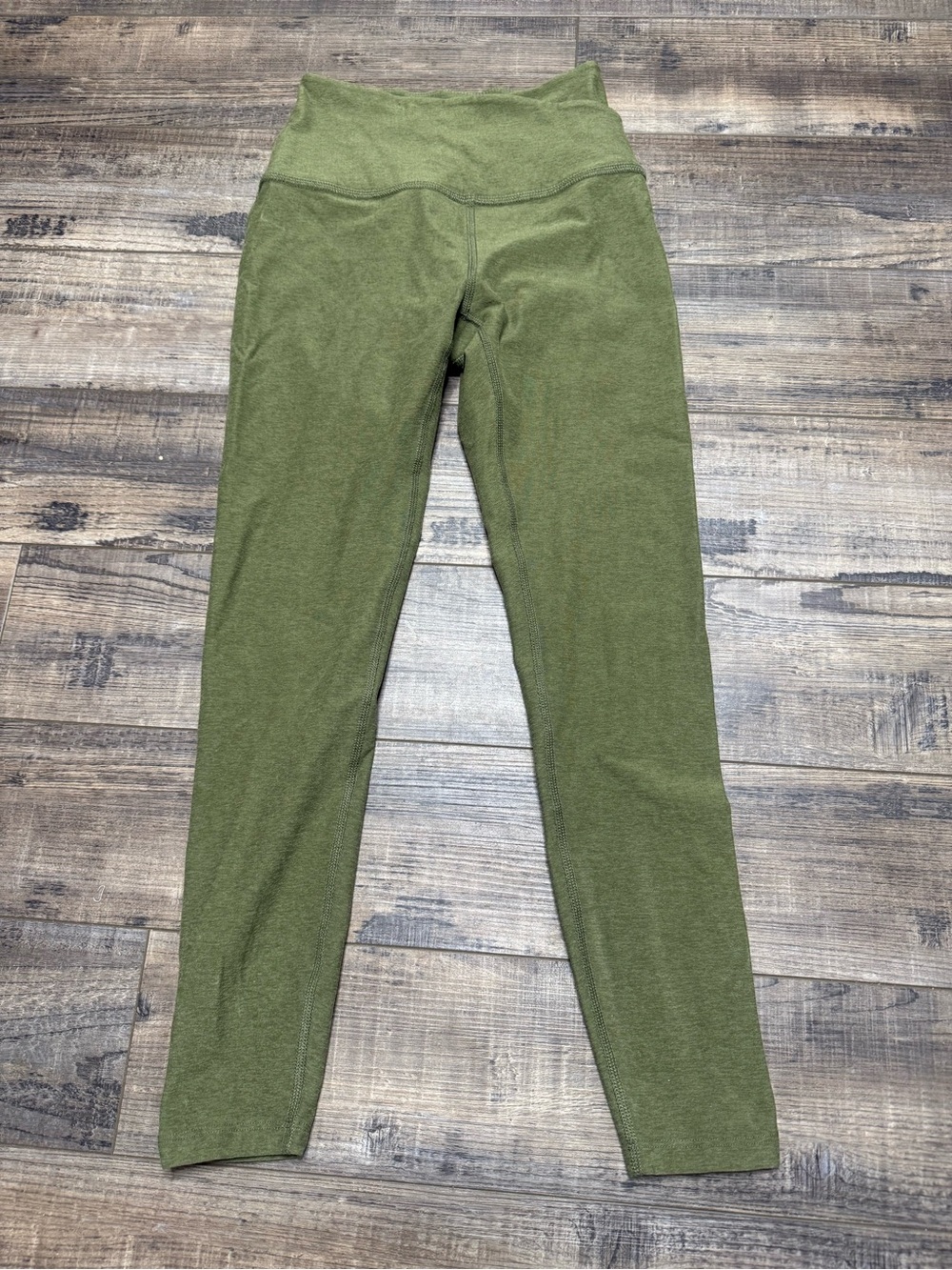 Beyond Yoga Olive Green Active Ankle Leggings Women's Size Small